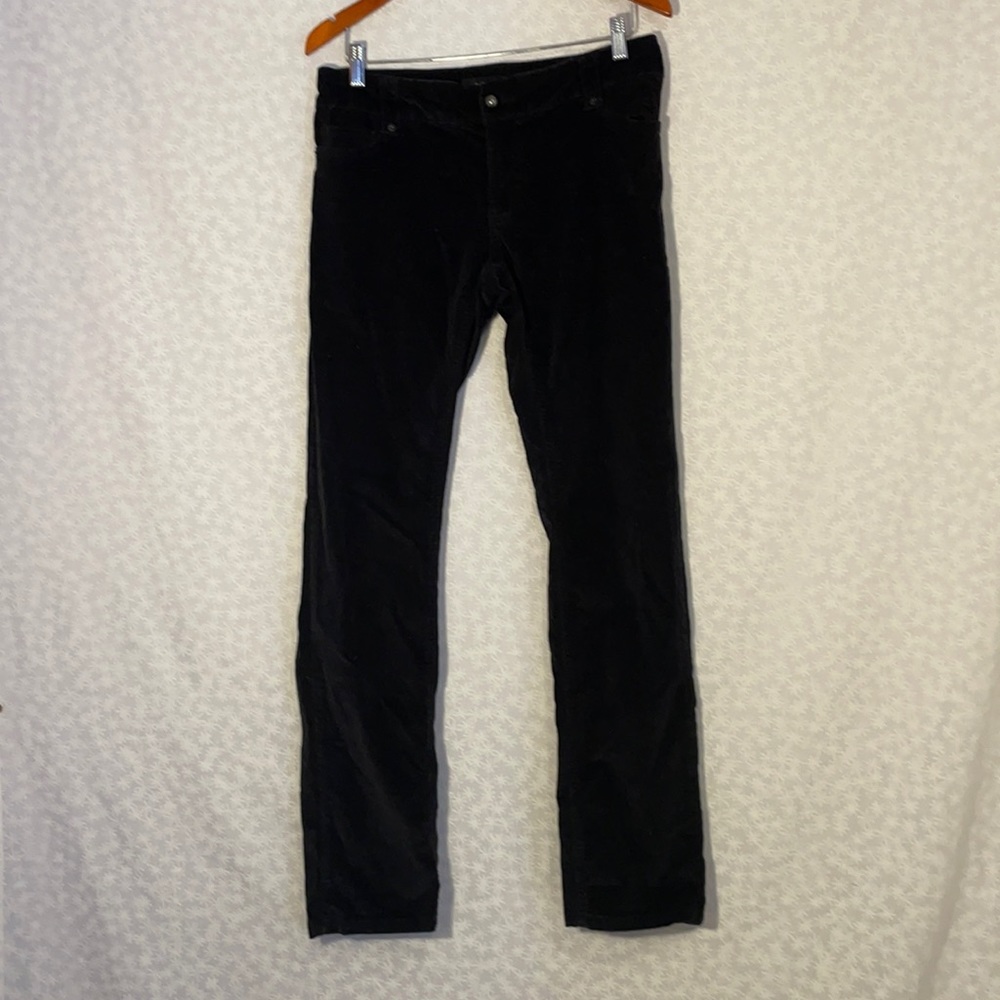 Calvin Klein black velvet pants